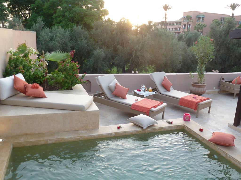 Riad Viva Марракеш Екстер'єр фото The swimming pool at the hotel