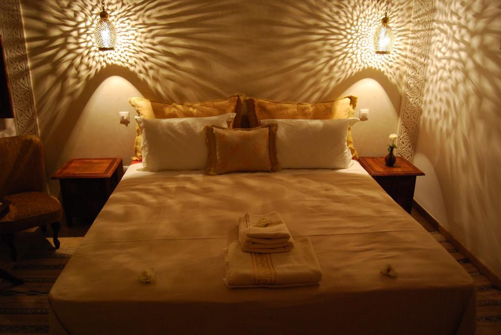 Riad Viva Марракеш Екстер'єр фото A bedroom at the hotel