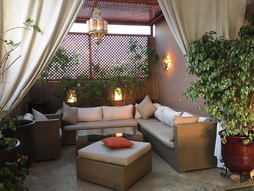 Riad Viva Марракеш Екстер'єр фото A Moroccan patio